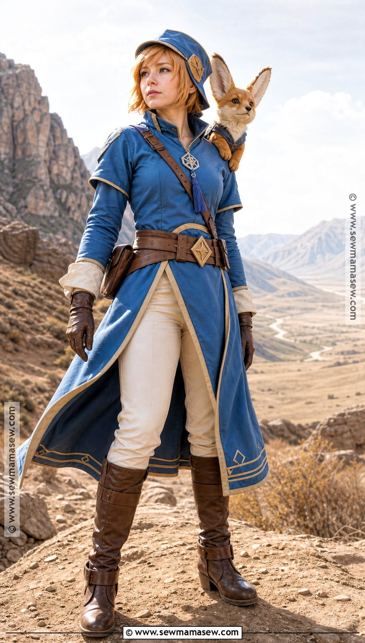 Nausicaa Costume With Blue Tunic - 30 studio ghibli costume ideas