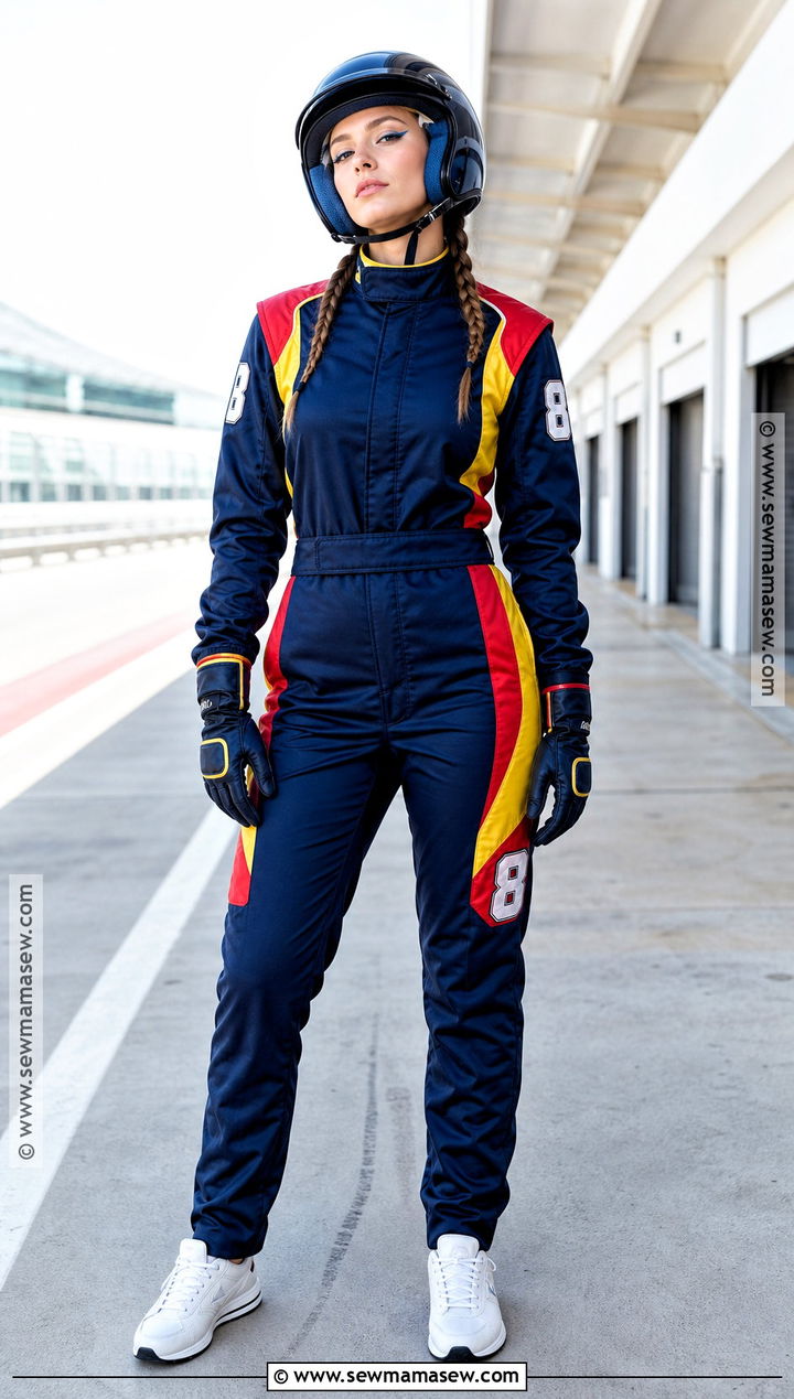 Navy Racing Champion Costume - 30 F1 Halloween Costume Ideas for Women