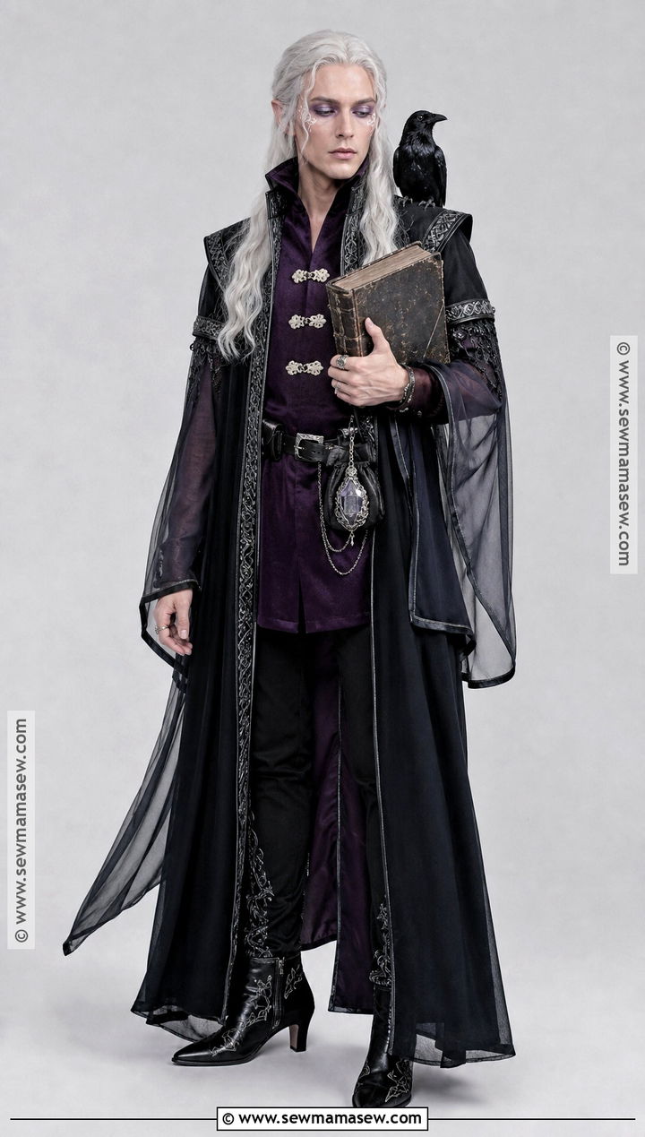 Necromancer Wizard Cosplay - 30 dnd cosplay ideas