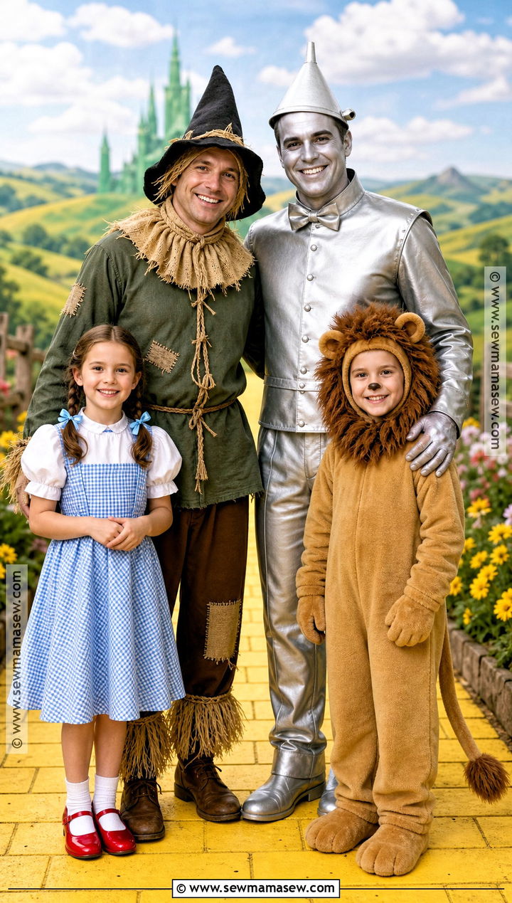 Neil Patrick Harris Wizard Of Oz Family Costume - 30 iconic celebrity halloween costumes