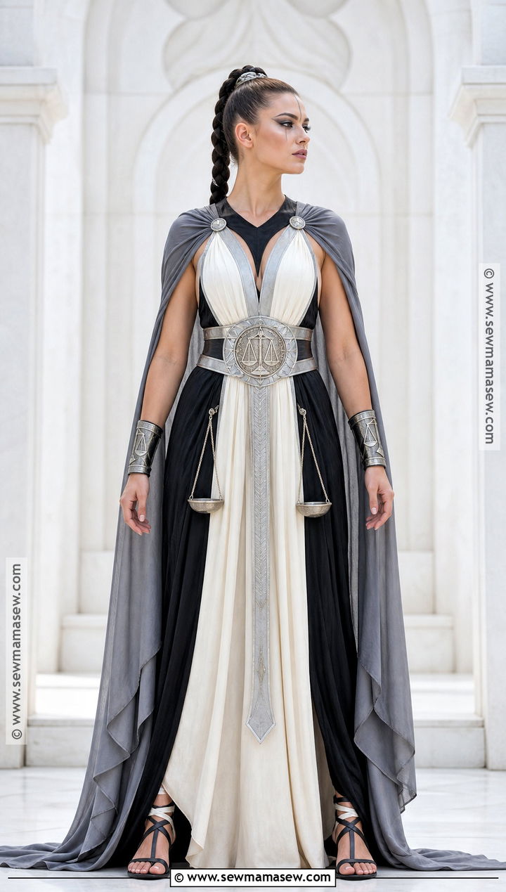 Nemesis Balance Goddess Costume - 50 greek goddess costume ideas