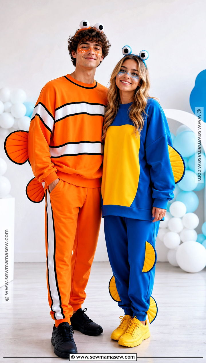 Nemo And Dory Couple Costume - 30 nemo and dory costume ideas