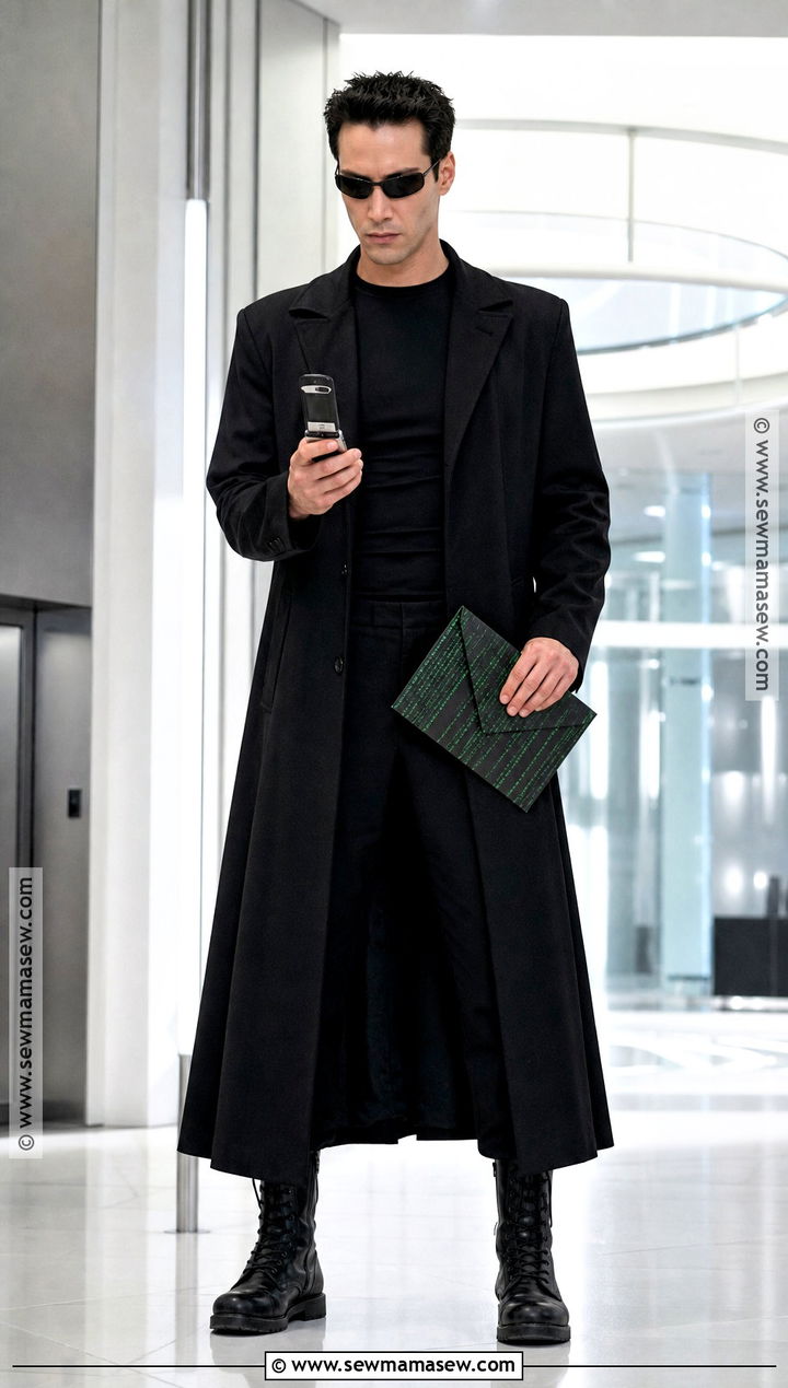 Neo Black Matrix Costume - 35 Movie Characters Costumes