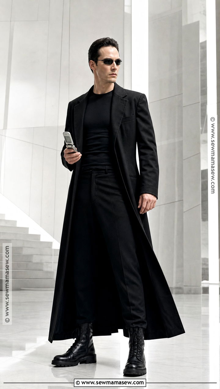 Neo Black Trench Coat Costume - 35 Movie Characters To Dress Up As Ideas