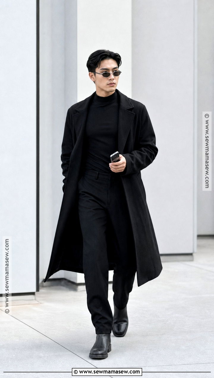 Neo Cosplay With Long Black Coat - 30 Men Cosplay Ideas