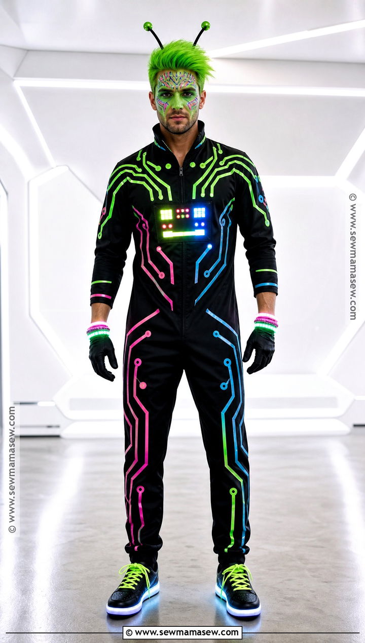 Neon Alien Costume - 30 Alien Costume Ideas for Men