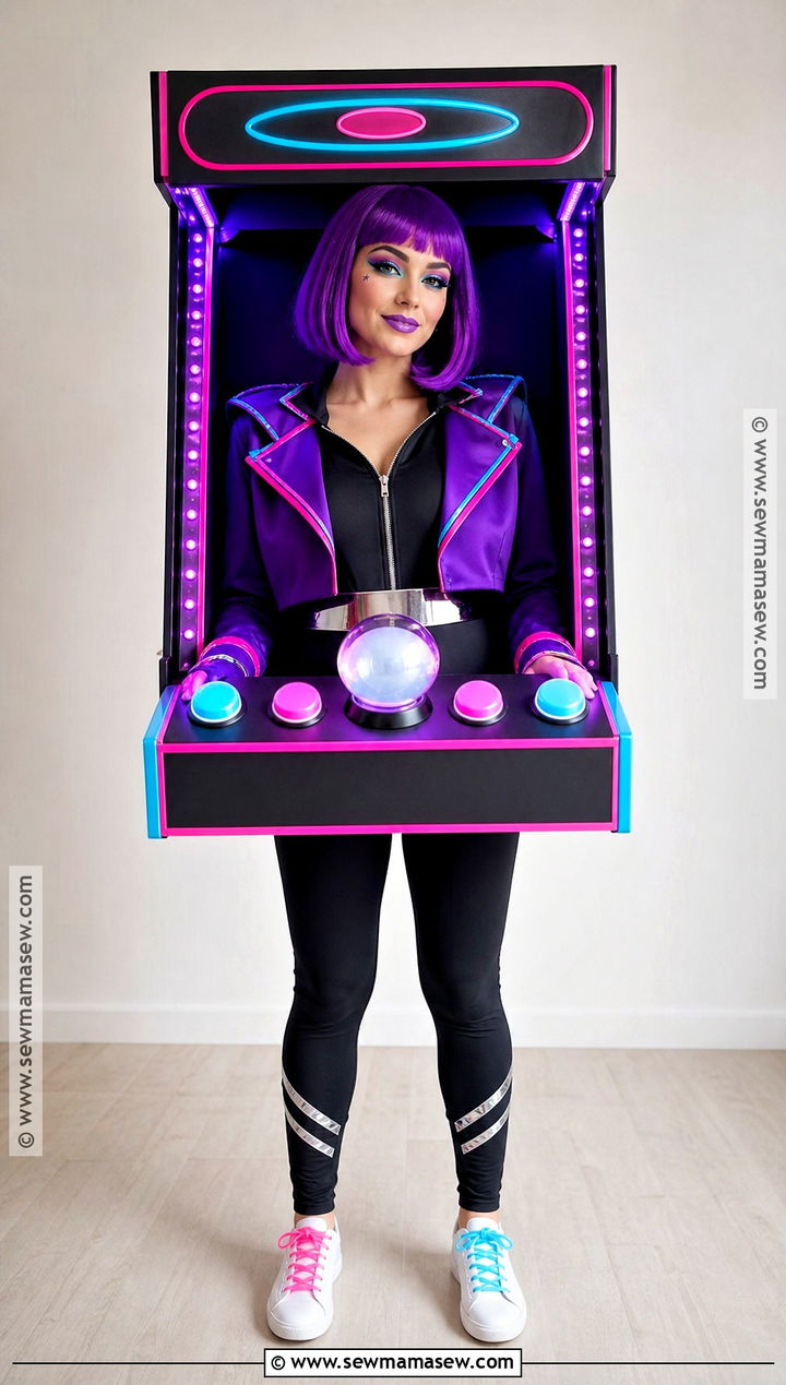 Neon Arcade Fortune Teller Costume - 45 fortune teller costume ideas