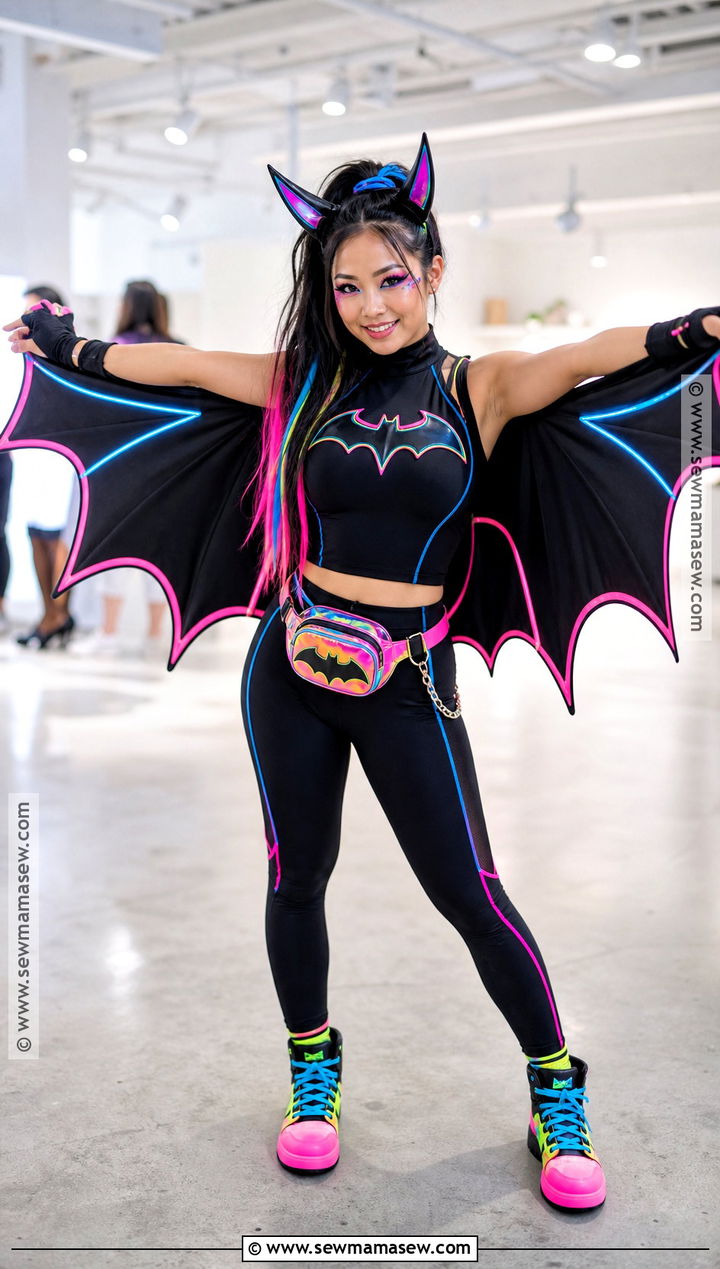 Neon Bat Costume - 35 Bat Costume Women's Ideas