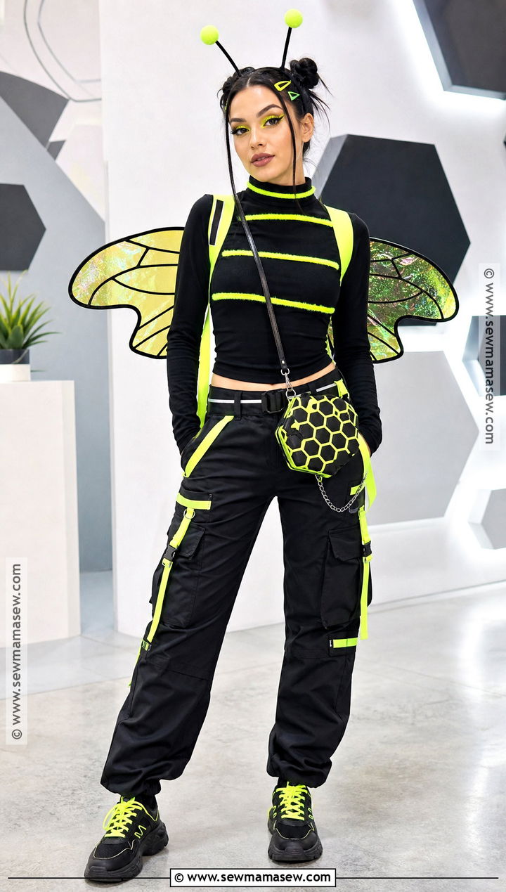 Neon Bee Costume - 40 bee costume ideas