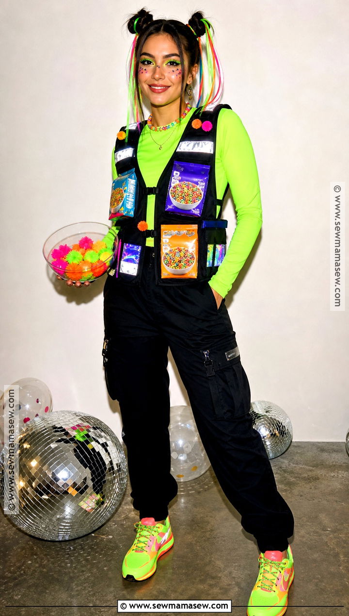 Neon Cereal Killer Costume - 35 cereal killer costume ideas