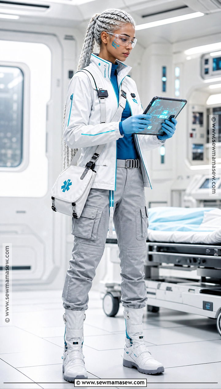 Neon City Medic Cyberpunk Cosplay - 35 cyberpunk cosplay ideas