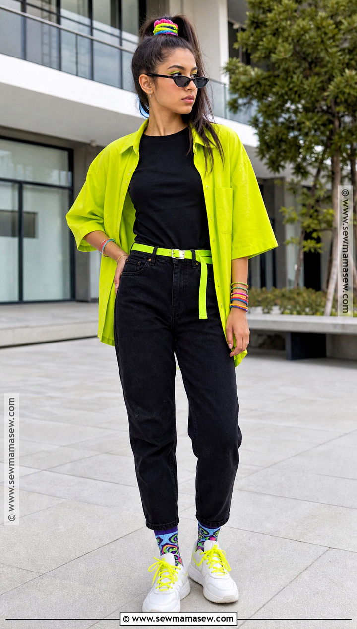 Neon Day Outfit - 30 dress up day ideas