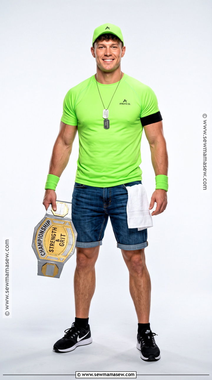 Neon Green John Cena Costume - 30 john cena costume ideas