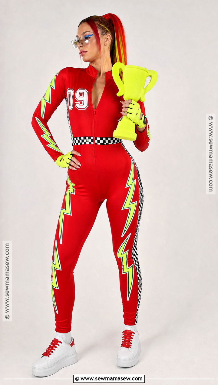 Neon Lightning McQueen Costume - 30 Lightning Mcqueen Costume Ideas for Women