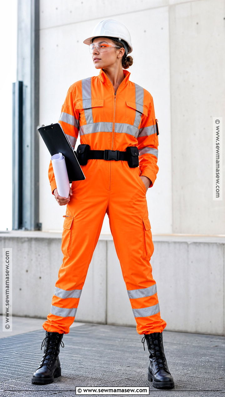 Neon Orange Jumpsuit Construction Worker Costume - 35 neon construction worker costume ideas