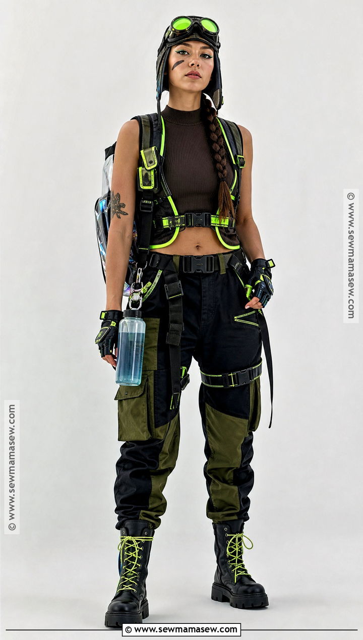 Neon Renegade Raider Costume - 30 Renegade Raider Costume Ideas