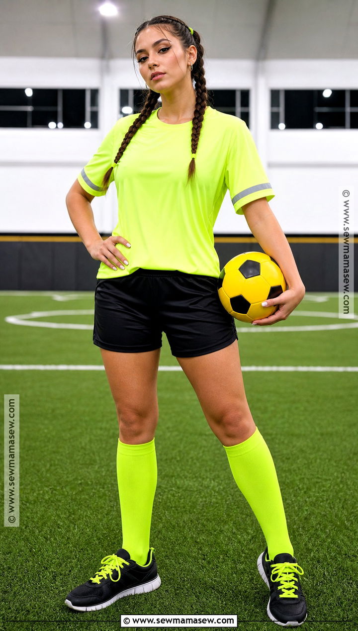 Neon Soccer Player Costume - 30 soccer player costume ideas