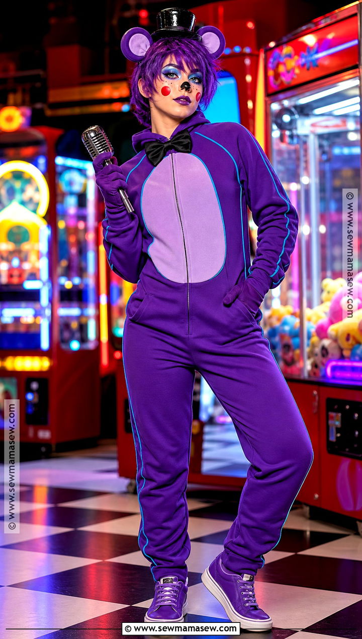 Neon Toy Freddy Costume - 30 toy freddy costume ideas