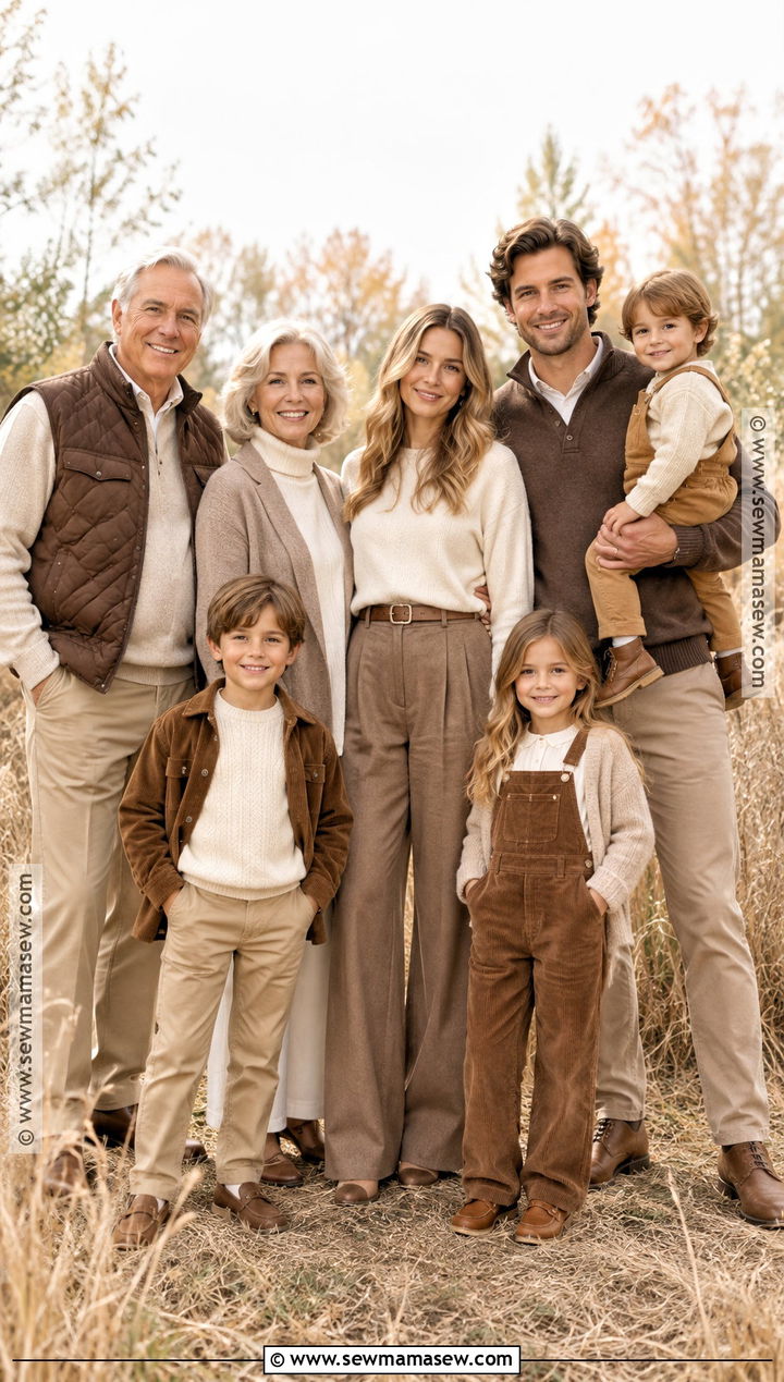 Neutral Family Fall Shirt Outfit - 15 family fall shirts