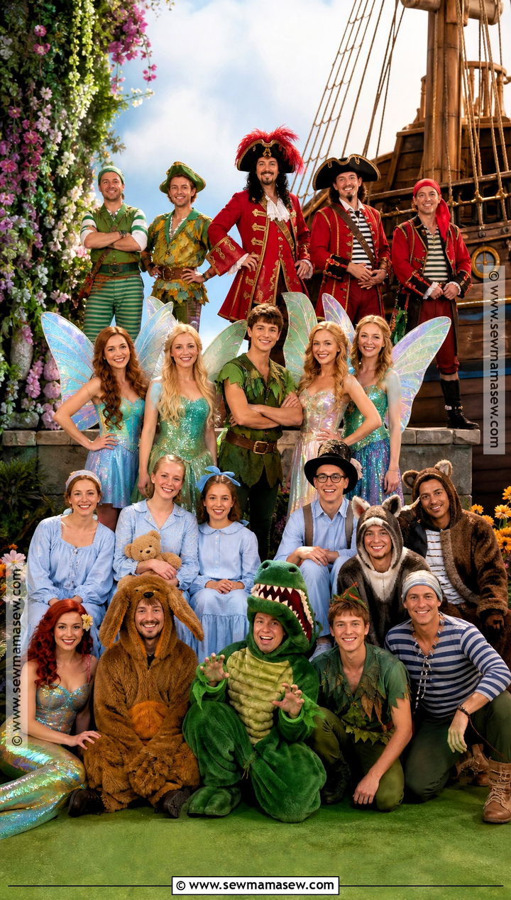 Neverland Character Group Costume - 40 peter pan costume ideas