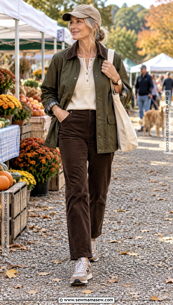 New Balance Shoes With Barn Jacket And Corduroy Pants - 15 new balance shoes outfit fall