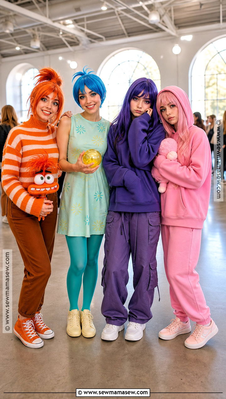 New Emotions Group Cosplay - 35 inside out cosplay ideas