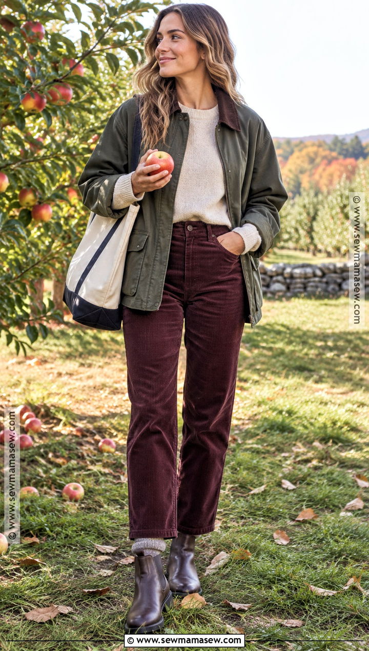 New England Fall Barn Jacket Outfit - 15 outfits for new england fall