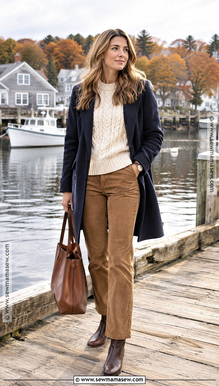 New England Fall Fisherman Sweater Outfit - 15 new england fall clothes