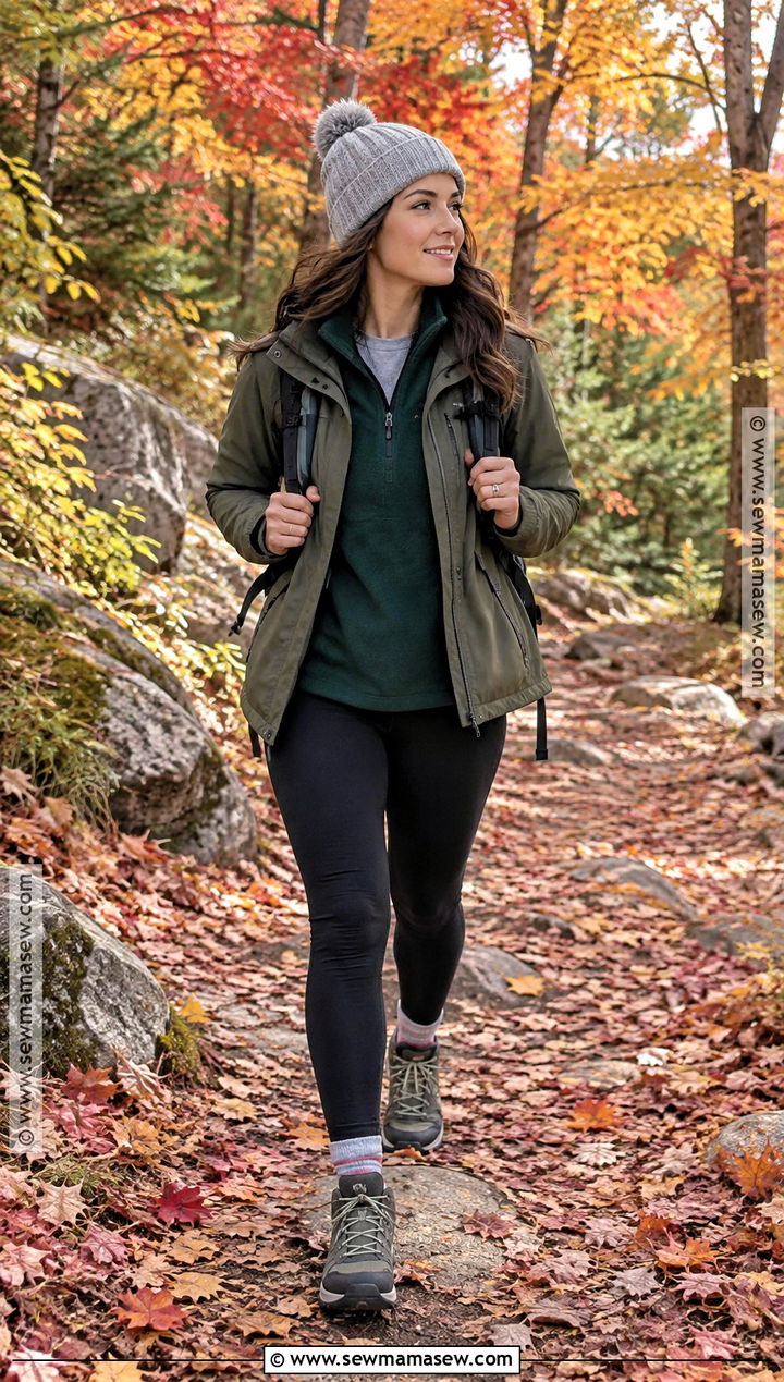 New England Hiking Outfit - 15 Fall New England Outfits for Women