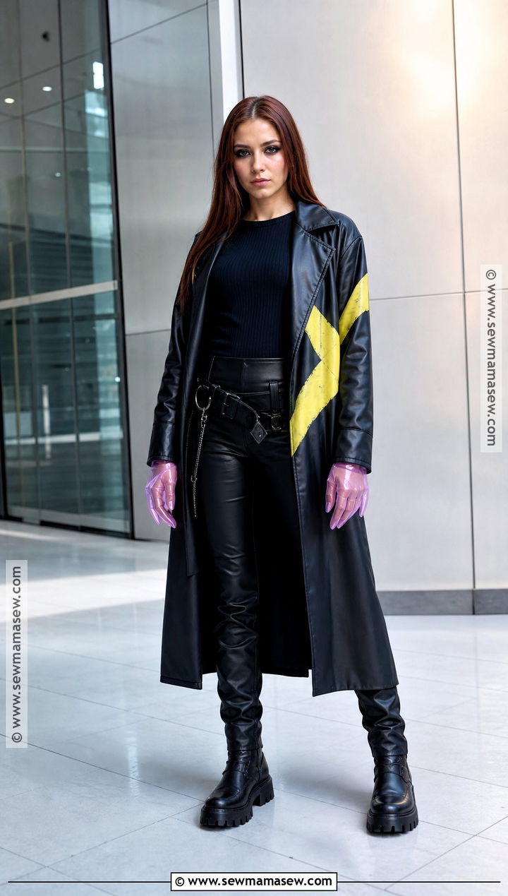 New X Men Leather Jean Grey Costume - 30 Jean Grey Costume Ideas