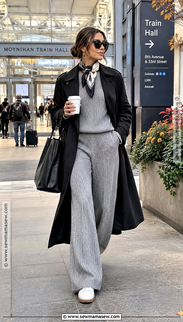 New York Fall Knit Set Outfit - 25 new york fall outfits