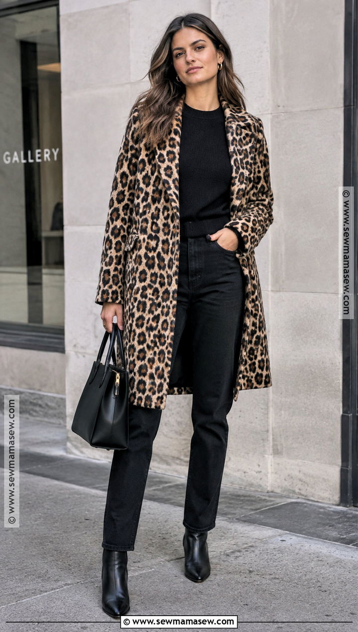 New York Fall Leopard Coat Outfit - 25 new york fall outfits