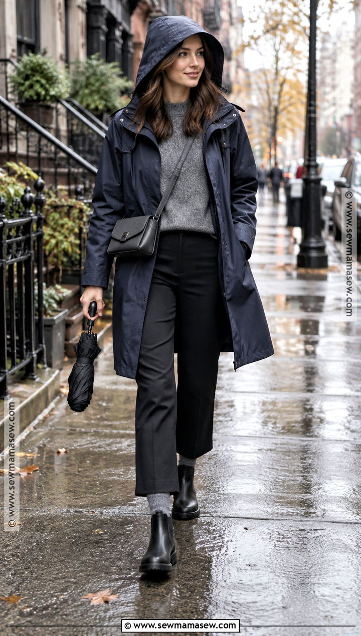 New York November Rainy Day Outfit - 20 new york outfits november