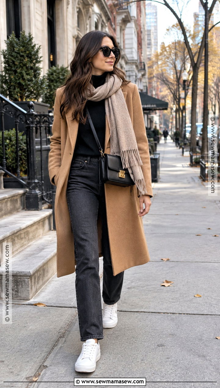 New York November Wool Coat Outfit - 20 new york in november outfits