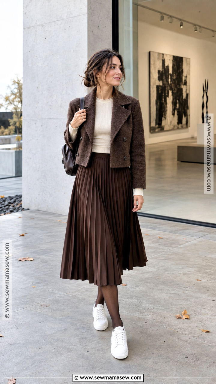 New Zealand Autumn Midi Skirt Outfit - 20 New Zealand Outfits Autumn