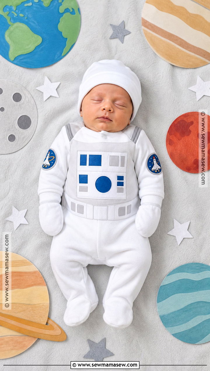 Newborn Astronaut Costume - 40 newborn halloween costumes
