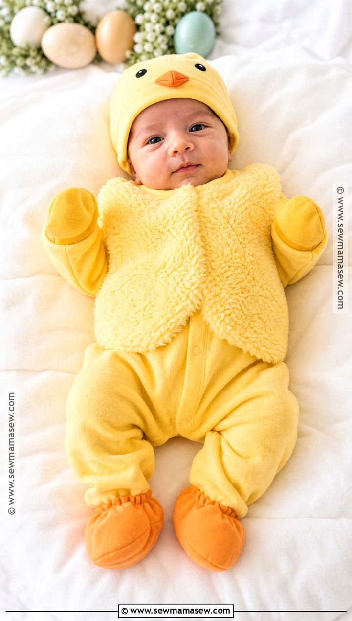 Newborn Baby Chick Costume - 40 newborn halloween costumes