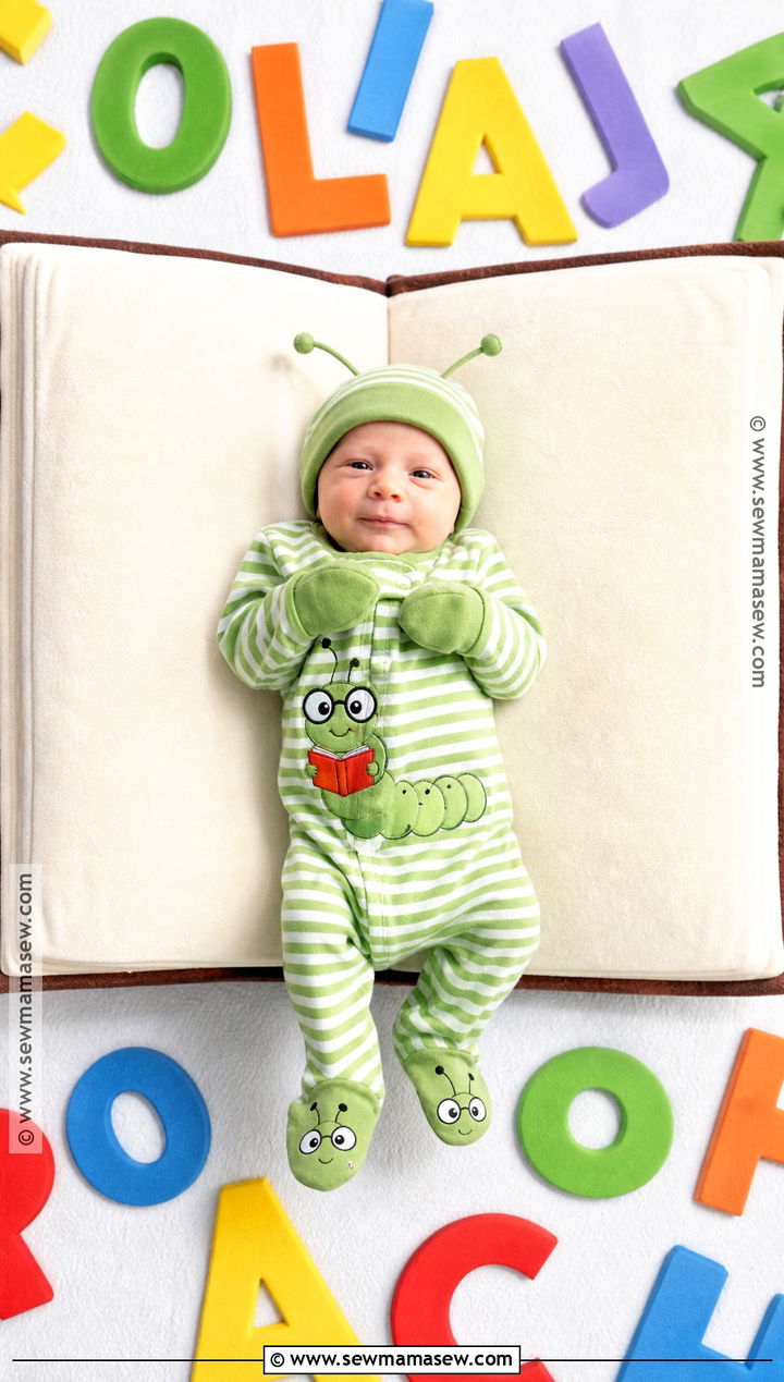 Newborn Bookworm Costume - 40 newborn halloween costumes