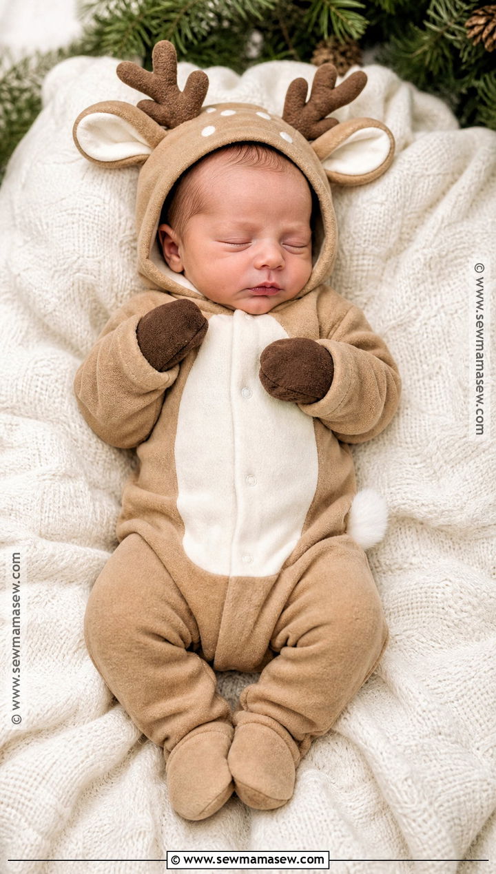 Newborn Deer Costume - 40 newborn halloween costumes
