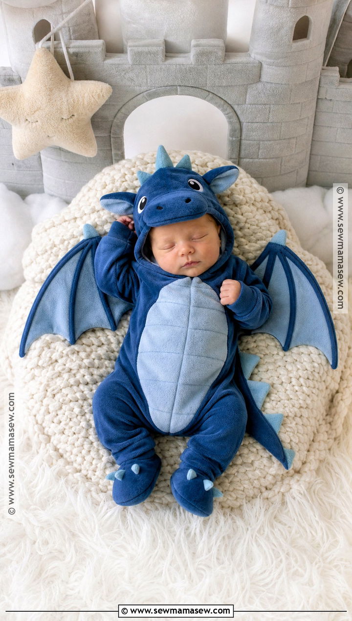 Newborn Dragon Costume - 30 newborn baby halloween costumes