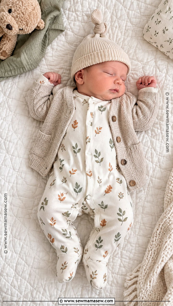 Newborn Footed Sleeper Fall Outfit - 20 Newborn Fall Outfits for Boys