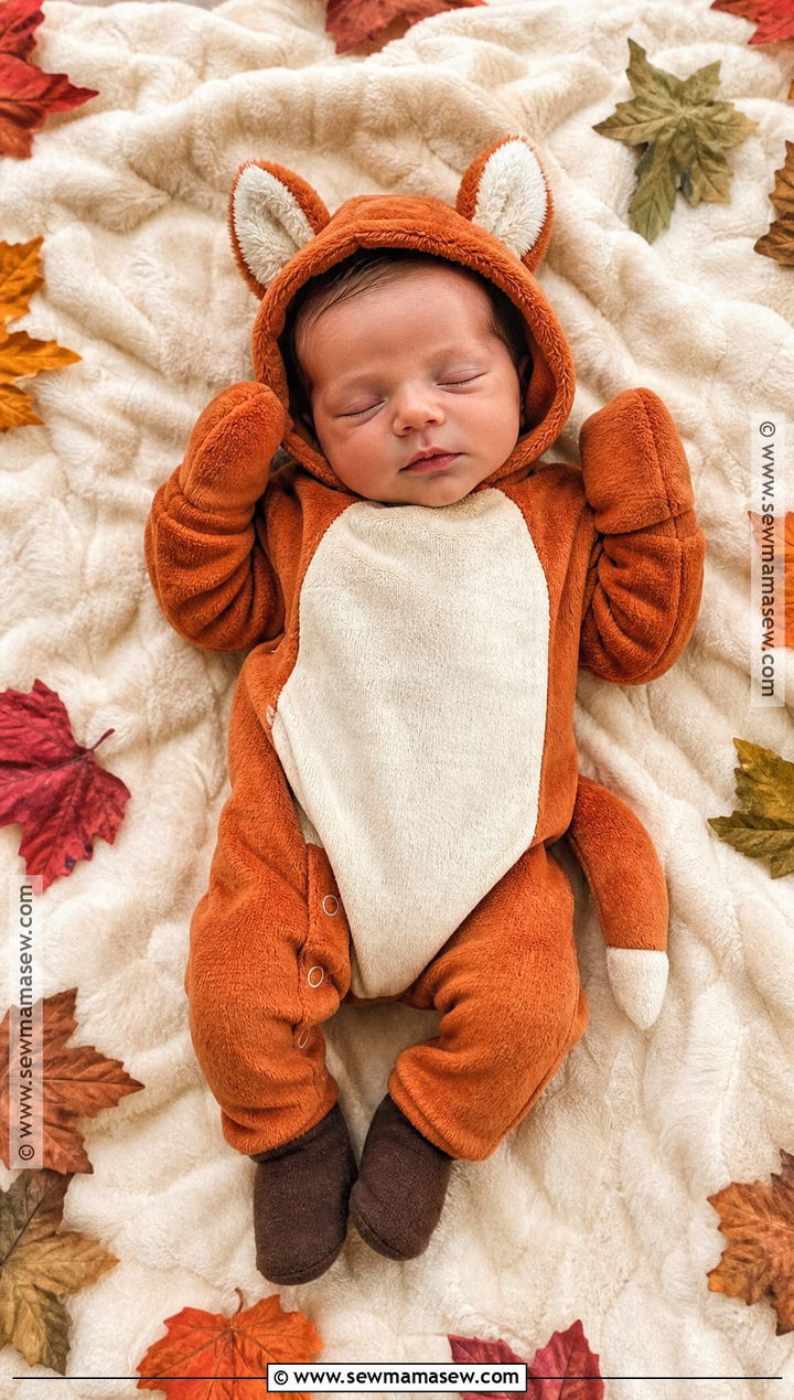 Newborn Fox Costume - 40 newborn halloween costumes