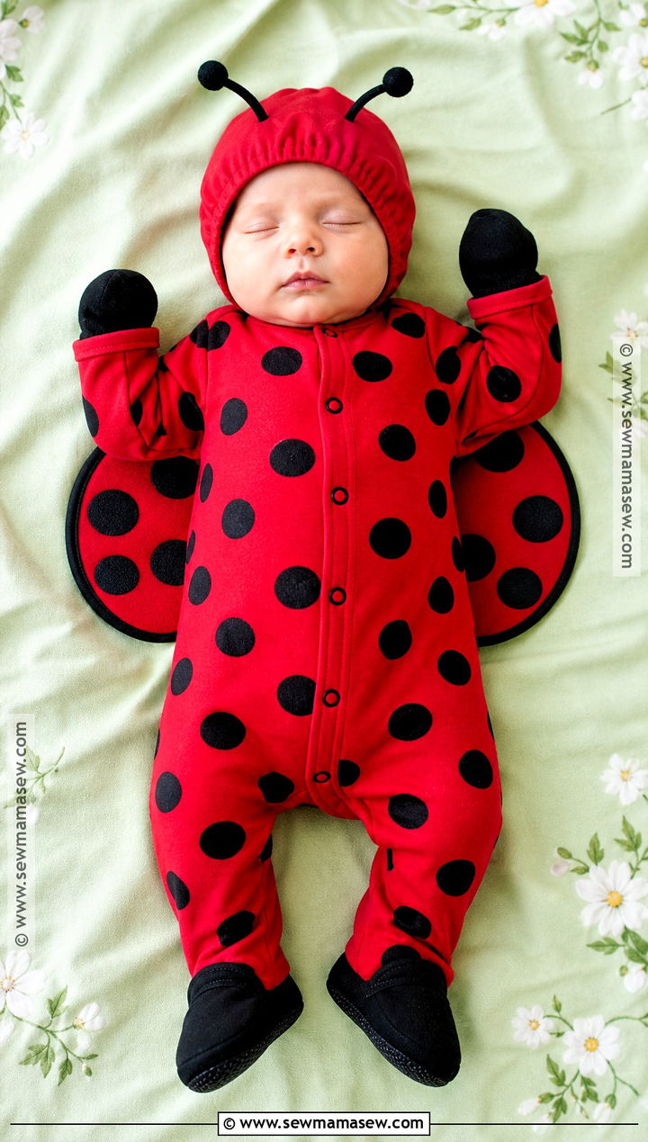 Newborn Ladybug Costume - 40 newborn halloween costumes