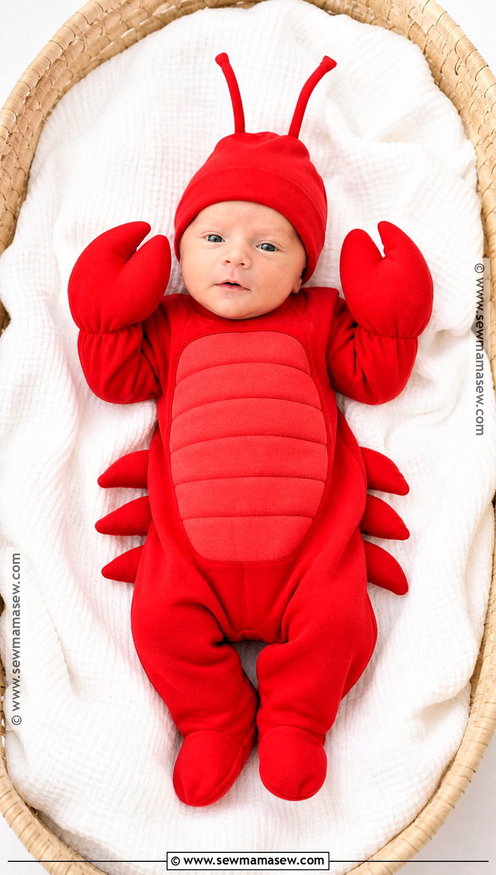 Newborn Lobster Costume - 40 newborn halloween costumes