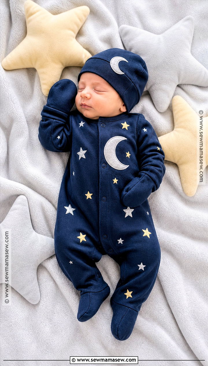 Newborn Moon And Star Costume - 40 newborn halloween costumes