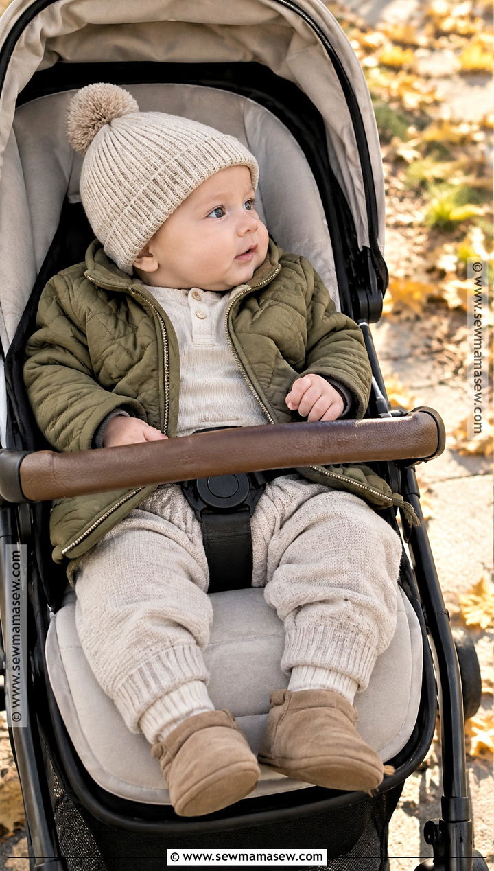 Newborn Olive Jacket And Knit Pants Outfit - 20 Newborn Fall Outfits for Boys