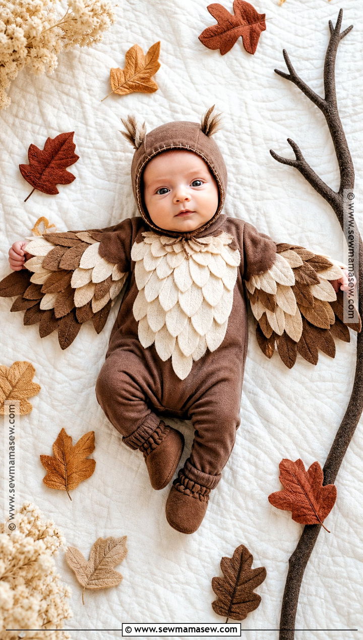 Newborn Owl Costume - 30 newborn baby halloween costumes
