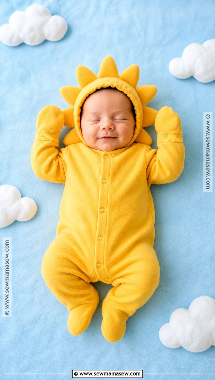 Newborn Sunshine Costume - 40 newborn halloween costumes
