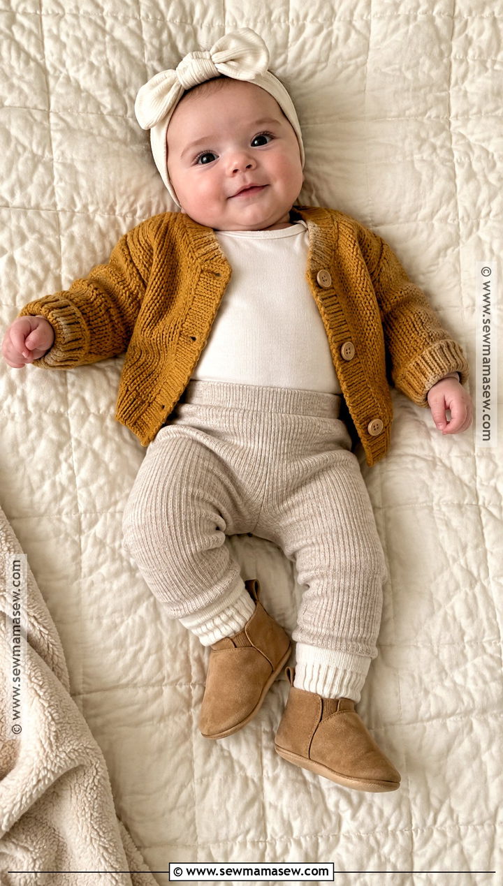 Newborn Thanksgiving Sweater And Leggings Outfit - 20 Newborn Thanksgiving Outfit Ideas
