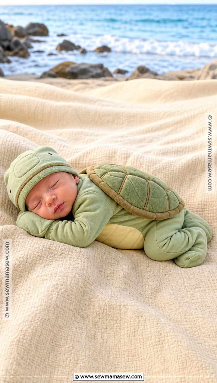 Newborn Turtle Costume - 40 newborn halloween costumes